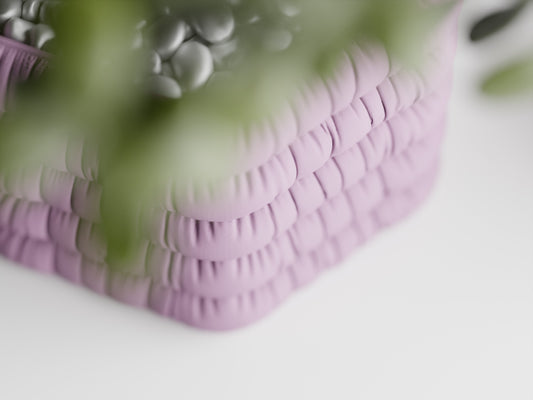 Inflated Soft Cloth Series 9 3D Printed Pot