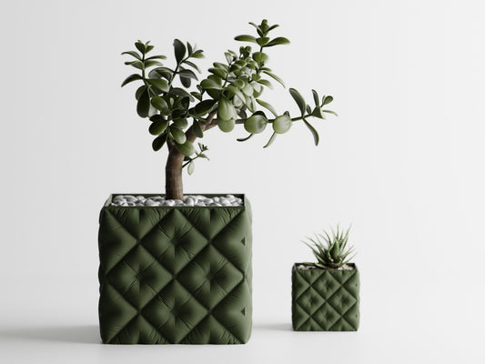 Inflated Soft Cloth Series 7 3D Printed Pot