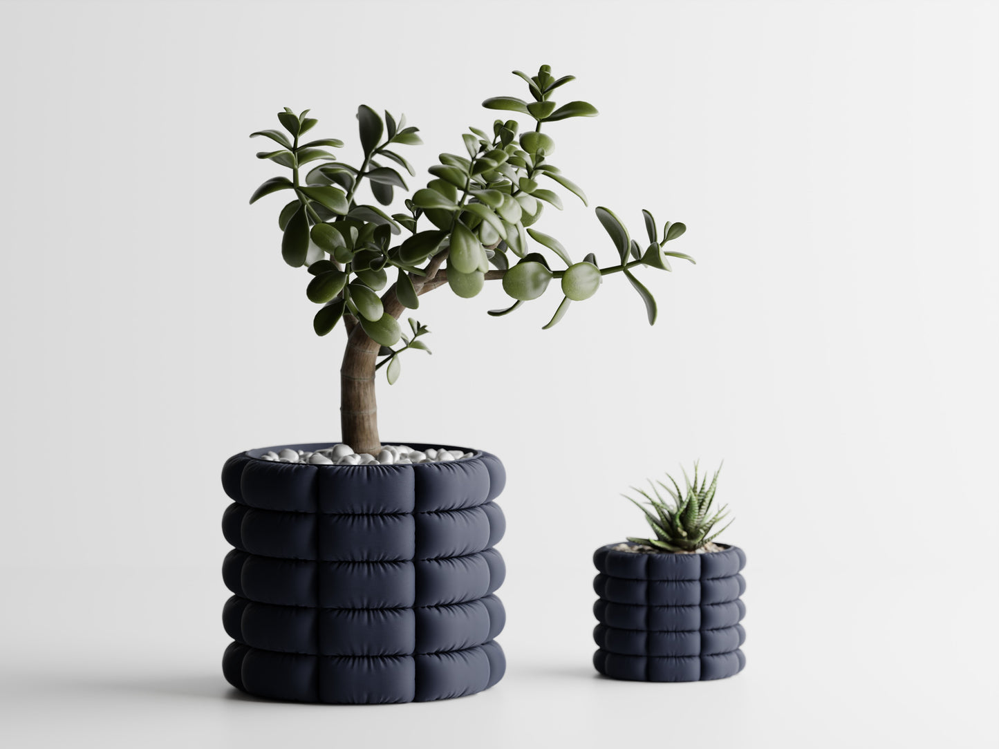 Inflated Soft Cloth Series 3 3D Printed Pot