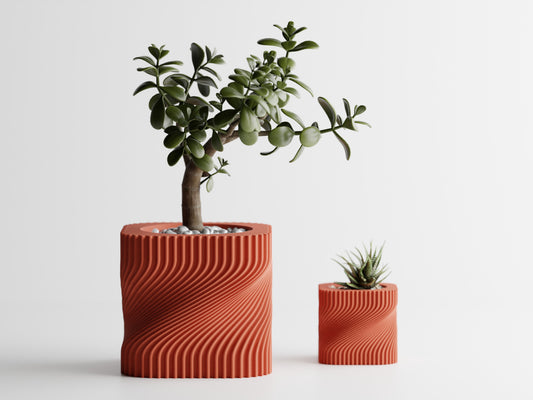 Rivora 3D Printed Pot