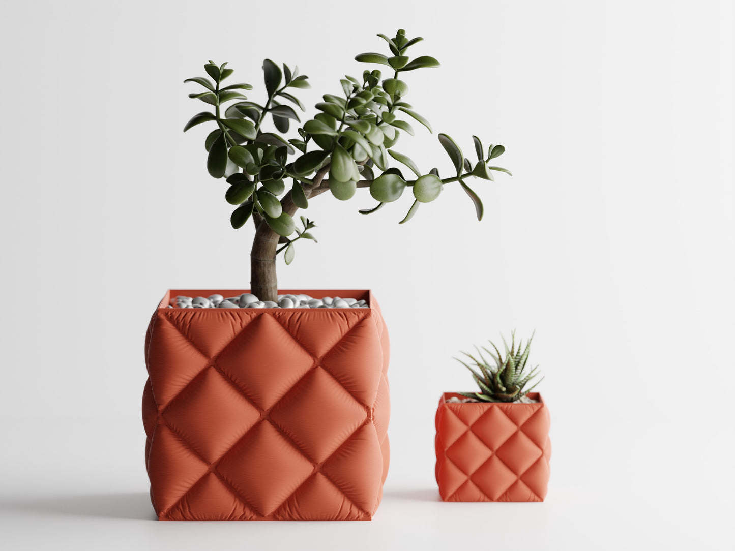 Inflated Soft Cloth Series 6 3D Printed Pot