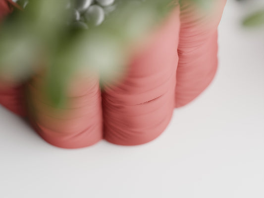 Inflated Soft Cloth Series 4 3D Printed Pot