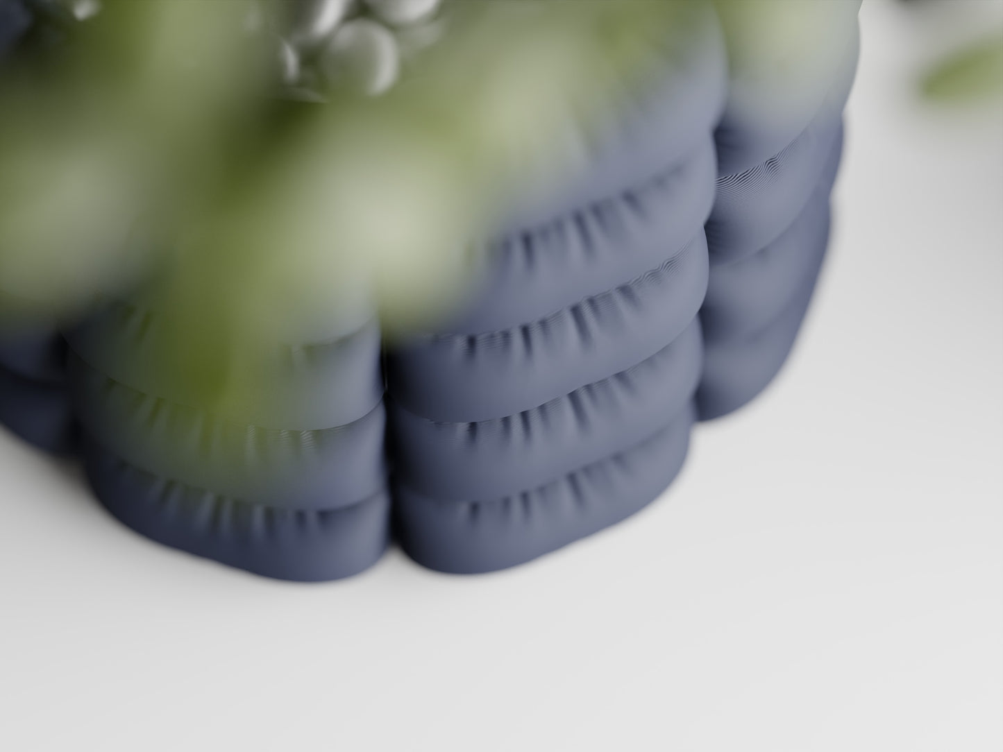 Inflated Soft Cloth Series 3 3D Printed Pot