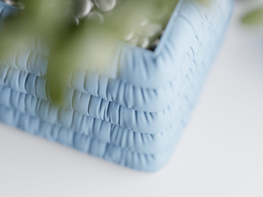 Inflated Soft Cloth Series 8 3D Printed Pot