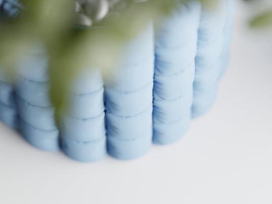 Inflated Soft Cloth Series 2 3D Printed Pot