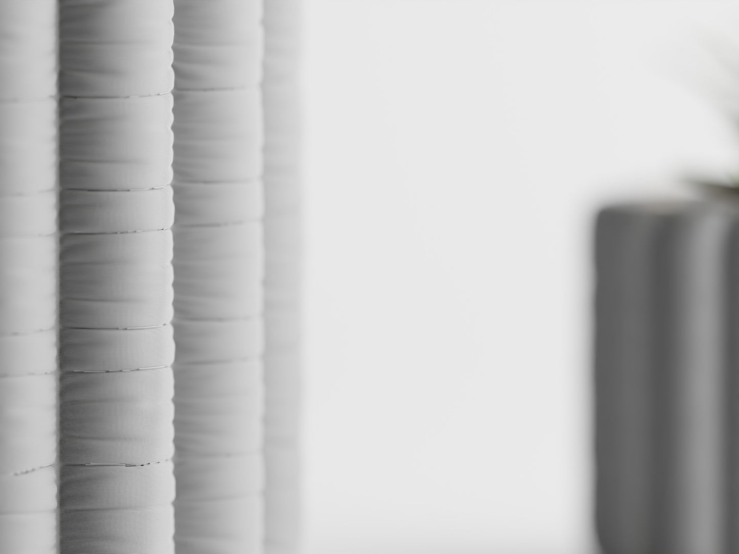 Inflated Soft Cloth Series 5 3D Printed Pot