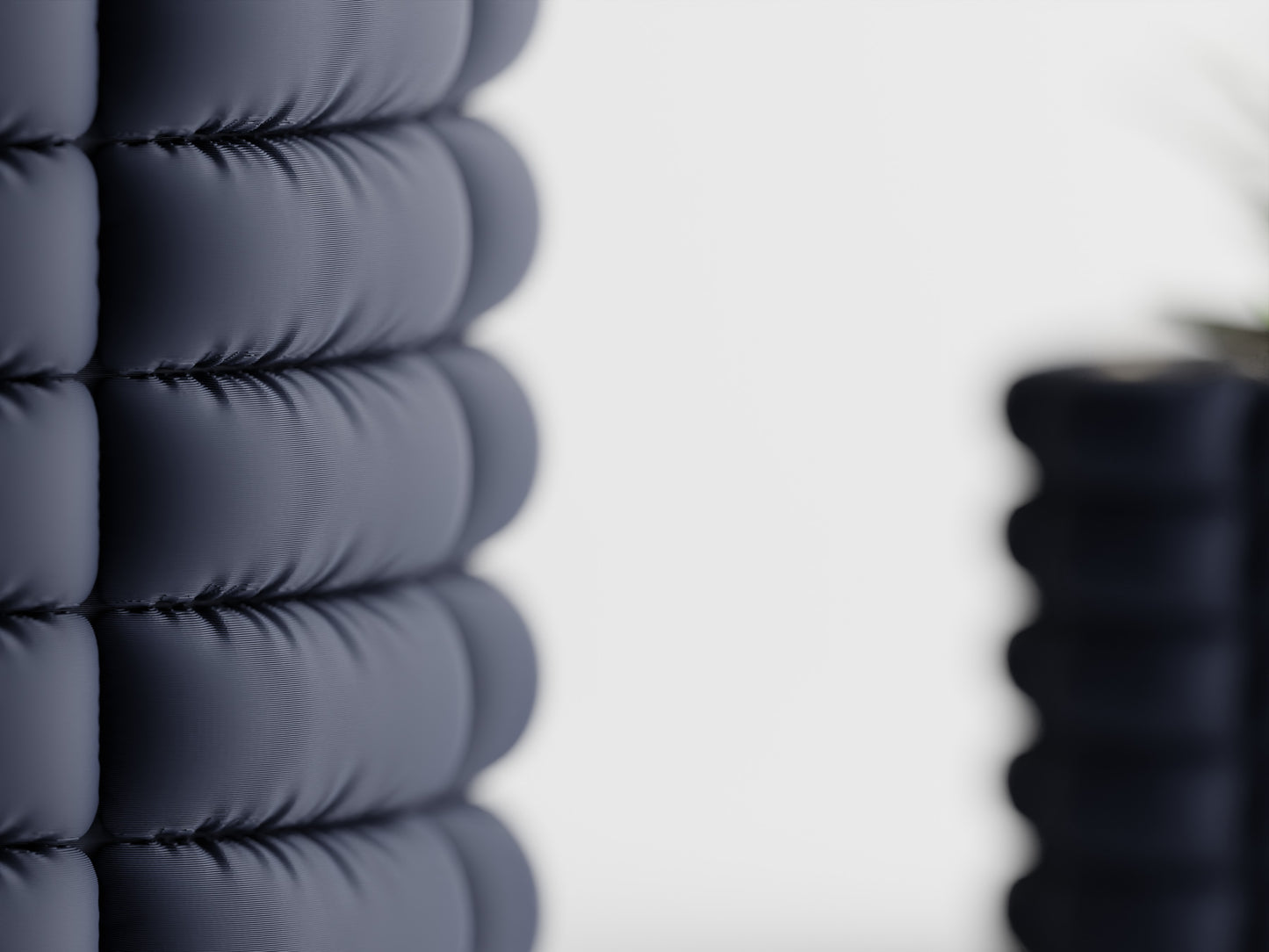 Inflated Soft Cloth Series 3 3D Printed Pot