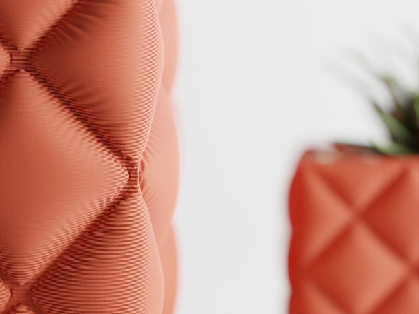 Inflated Soft Cloth Series 6 3D Printed Pot
