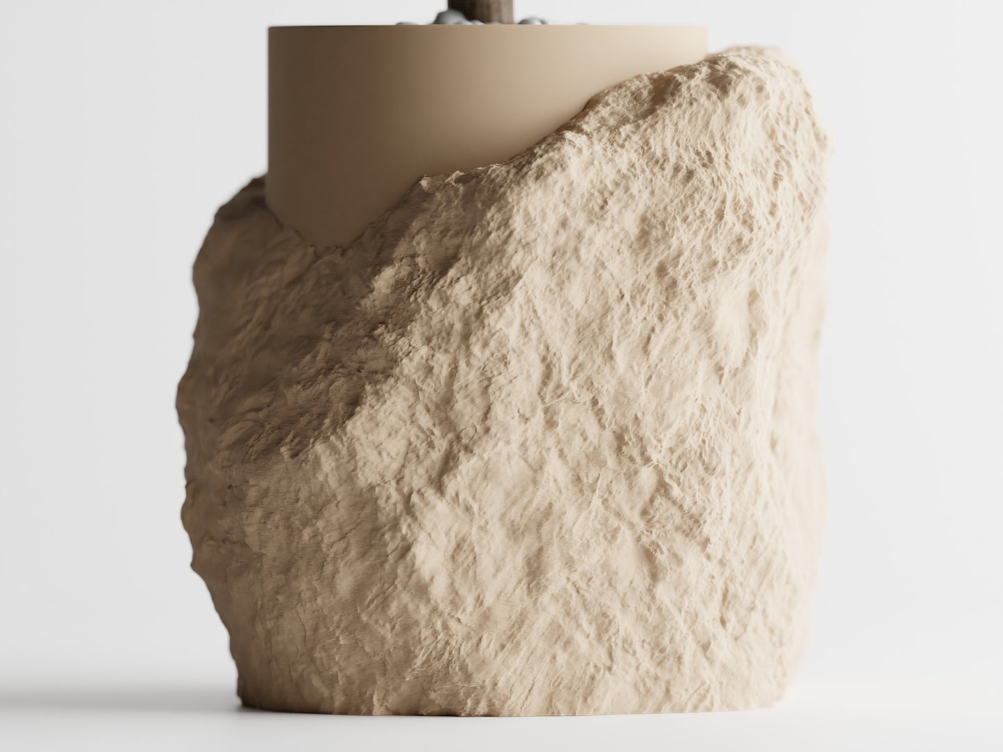 Stratum Two-Tone 3D Printed Pot