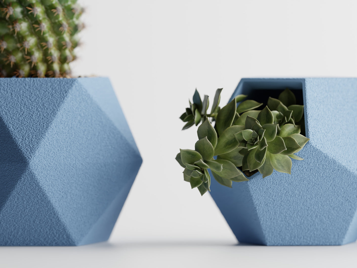Geo Trio 3D Printed Pot