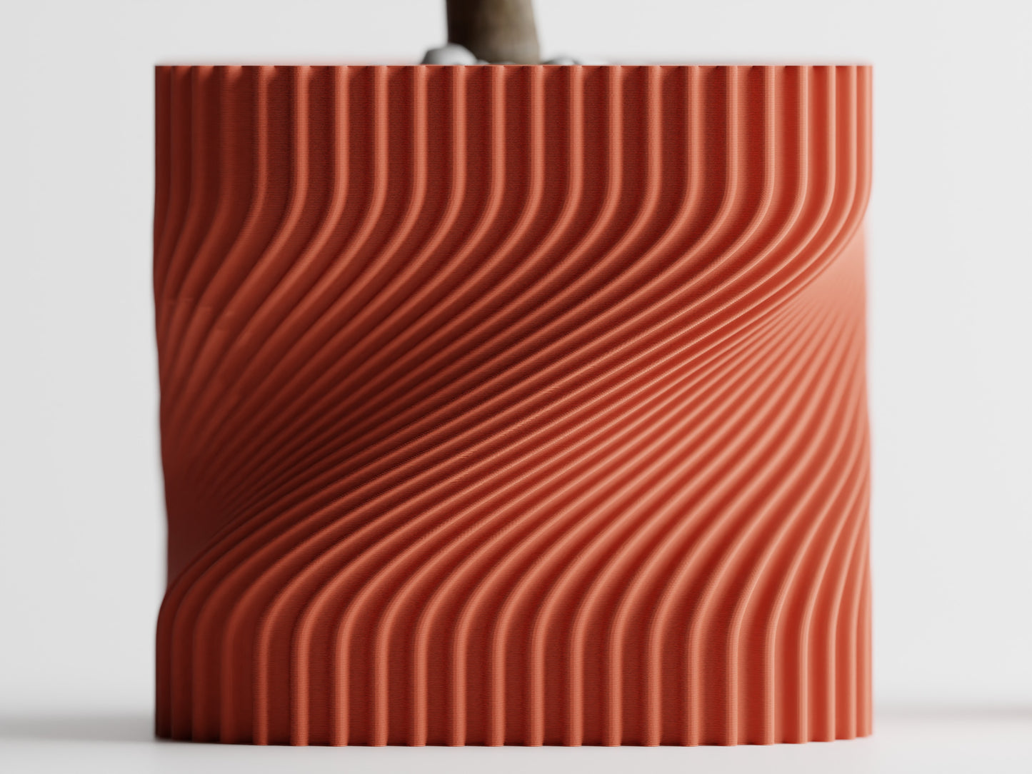 Rivora 3D Printed Pot