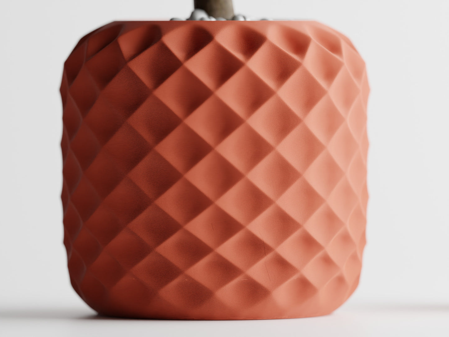 Crystal Bloom 3D Printed Pot