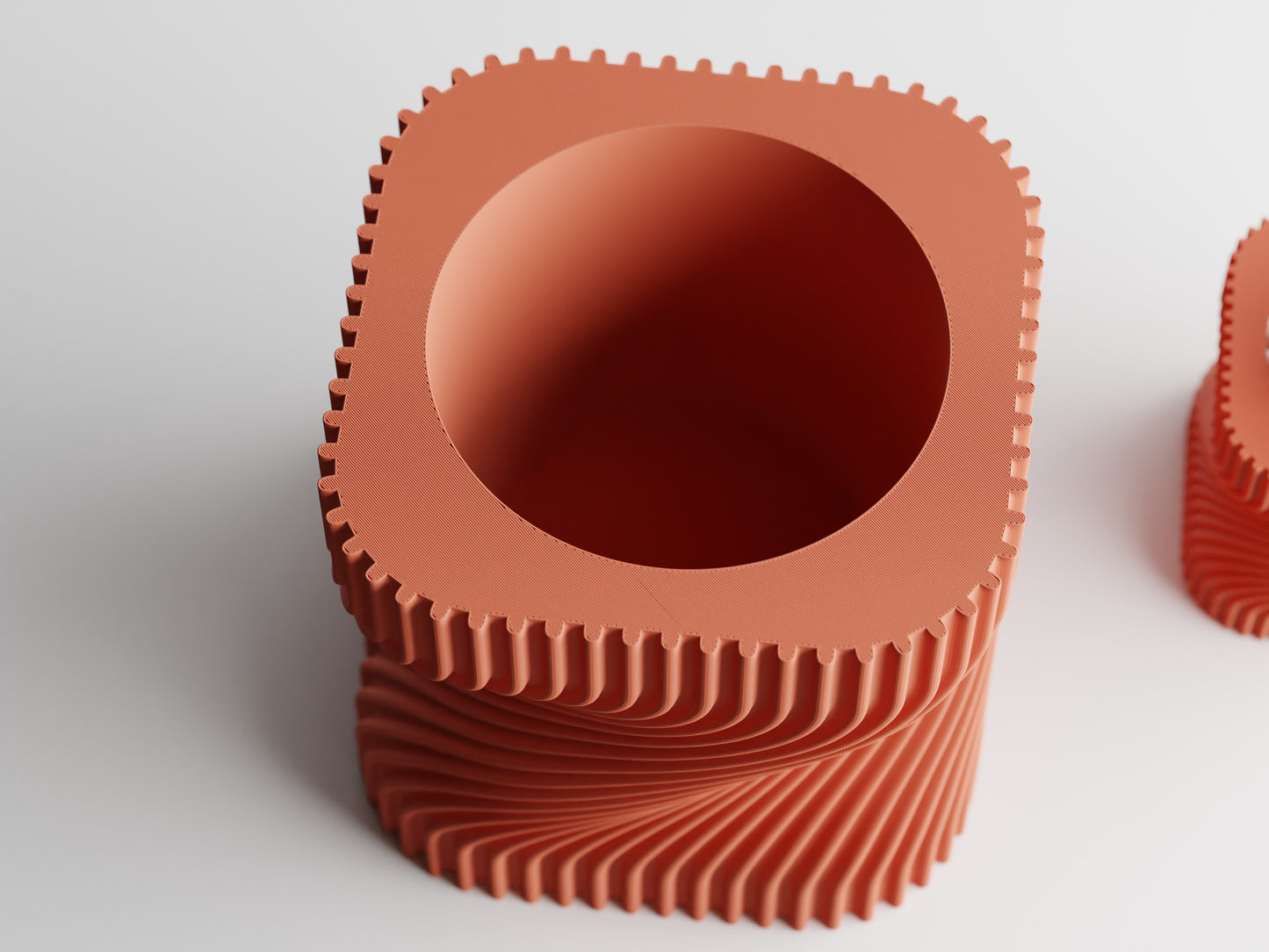 Rivora 3D Printed Pot