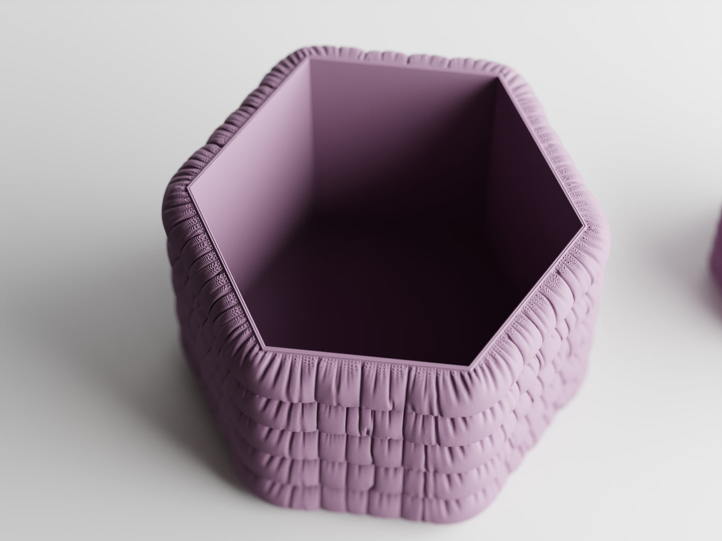 Inflated Soft Cloth Series 9 3D Printed Pot