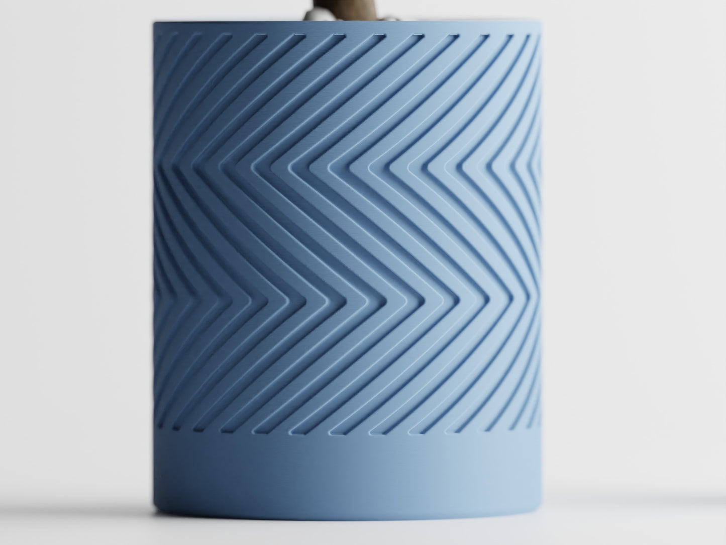 ZigZag Two-Tone 3D Printed Pot