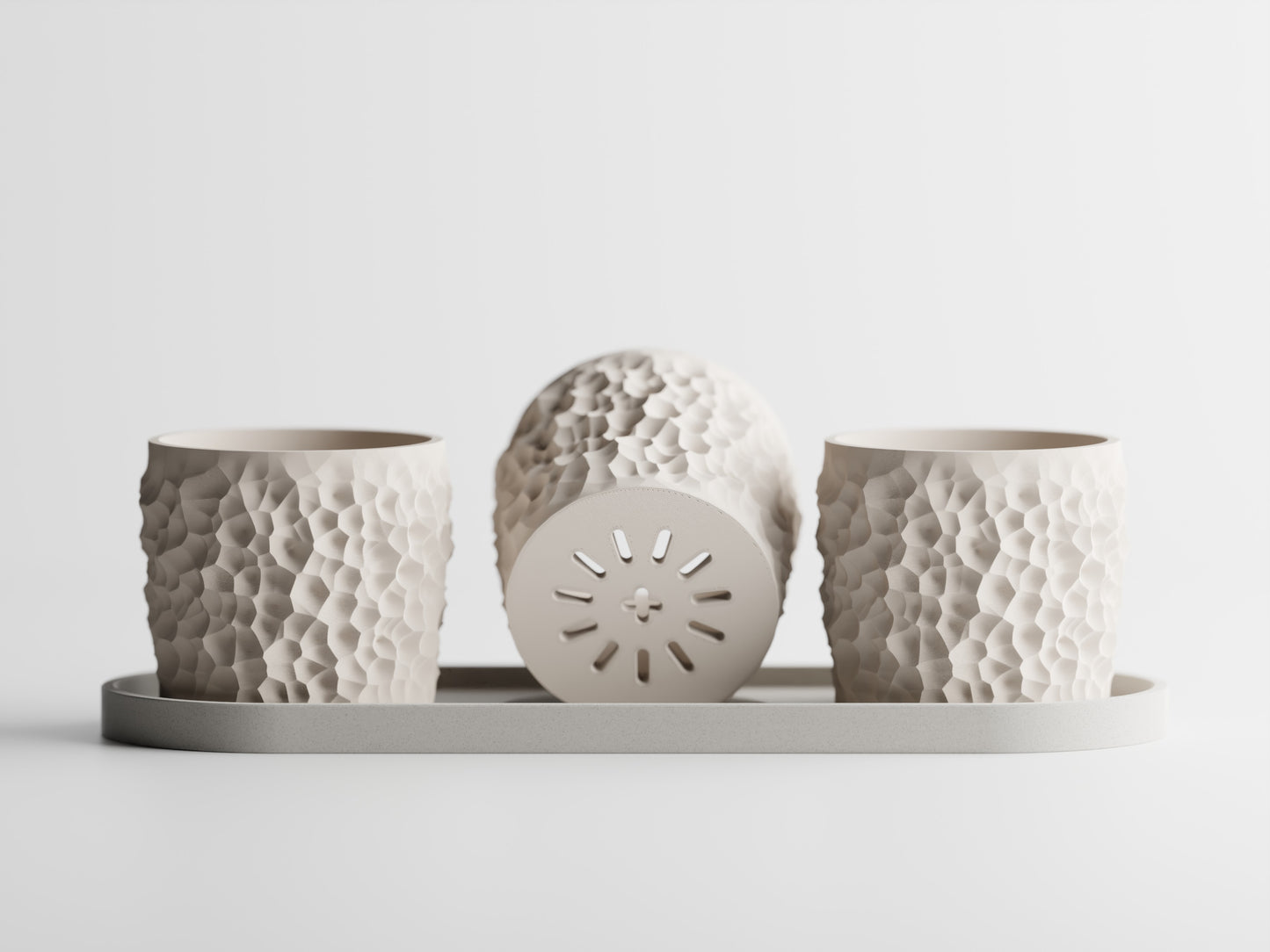 Piccola Pot Set 3D Printed Pot
