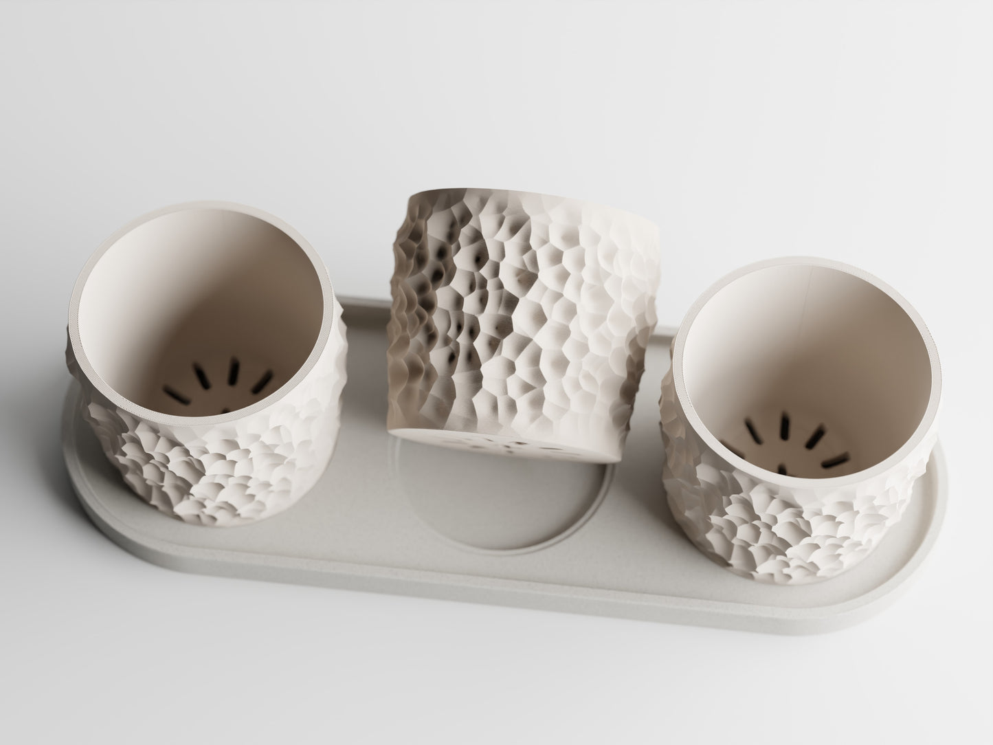 Piccola Pot Set 3D Printed Pot